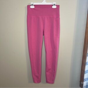 SWEATY BETTY Super Sculpt Pocket 7/8 Leggings Camellia Pink 4-6